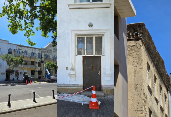 Создана рабочая группа по ремонту памятников архитектуры в Баку (ФОТО)