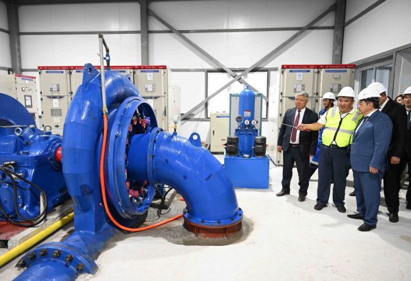 В Чуйской области Кыргызстана запустили малую ГЭС «Ысык-Ата-1»