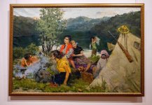 В портрете женское лицо … - красочная экспозиция в летнем Баку (ФОТО)