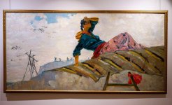 В портрете женское лицо … - красочная экспозиция в летнем Баку (ФОТО)