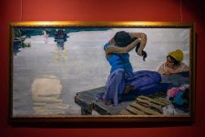 В портрете женское лицо … - красочная экспозиция в летнем Баку (ФОТО)