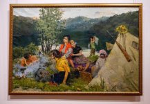 В портрете женское лицо … - красочная экспозиция в летнем Баку (ФОТО)