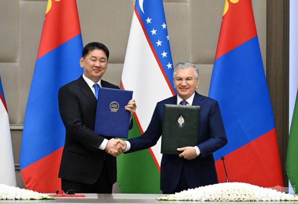 Узбекистан и Монголия подписали ряд документов о сотрудничестве