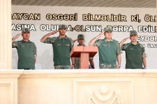 В Азербайджанской армии состоялся цикл мероприятий (ФОТО/ВИДЕО)