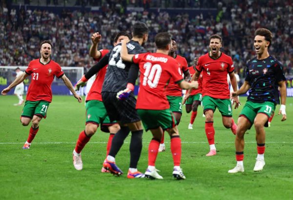 ЕВРО-2024: Португалия в серии пенальти обыграла Словению