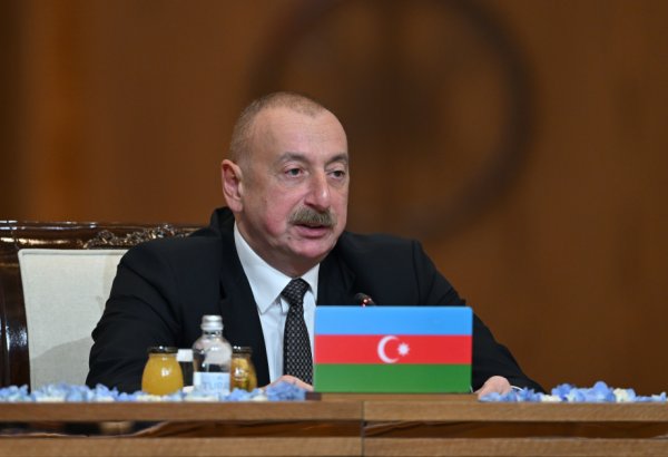 Президент Ильхам Алиев: Азербайджан играет важную роль в развитии транспортного коридора «Север-Юг» (ВИДЕО)