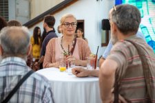 Аида Махмудова приняла участие в открытии возобновившей свою деятельность галереи YAY (ФОТО)