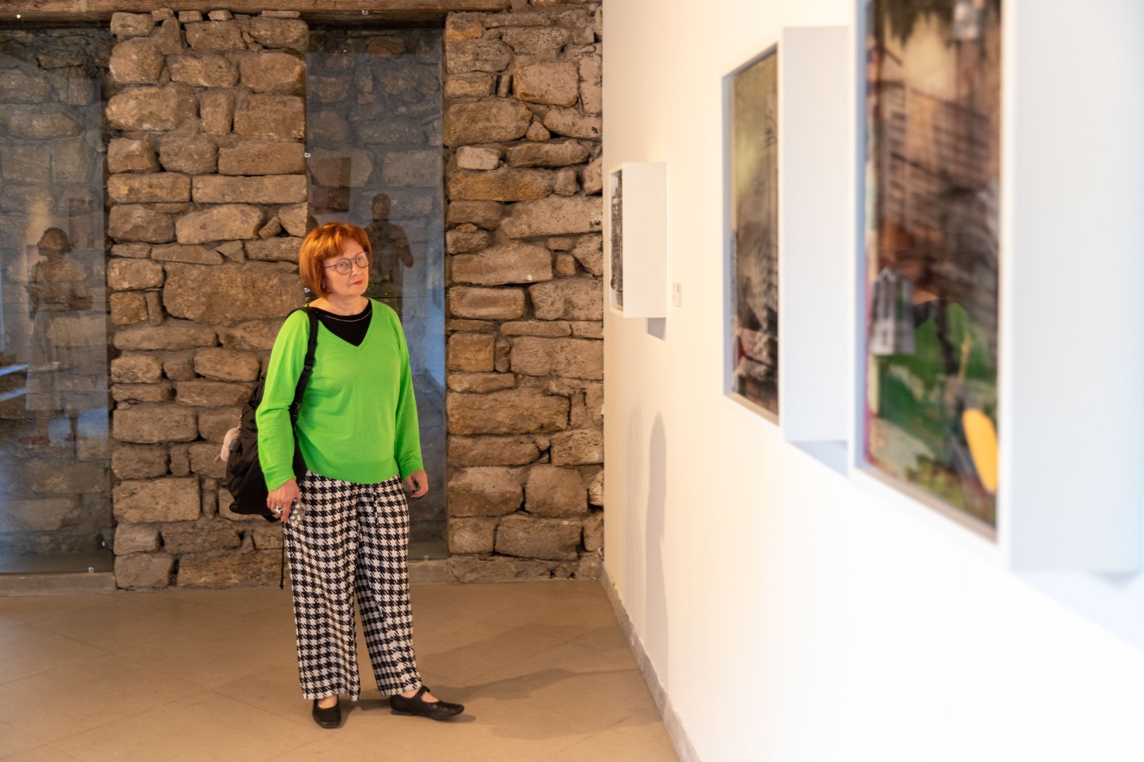 Аида Махмудова приняла участие в открытии возобновившей свою деятельность галереи YAY (ФОТО)