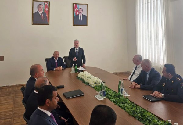 Новый глава ИВ Бейлаганского района представлен коллективу