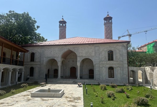 Отреставрированная мечеть Ашагы Говхар Ага в Шуше (ФОТО)