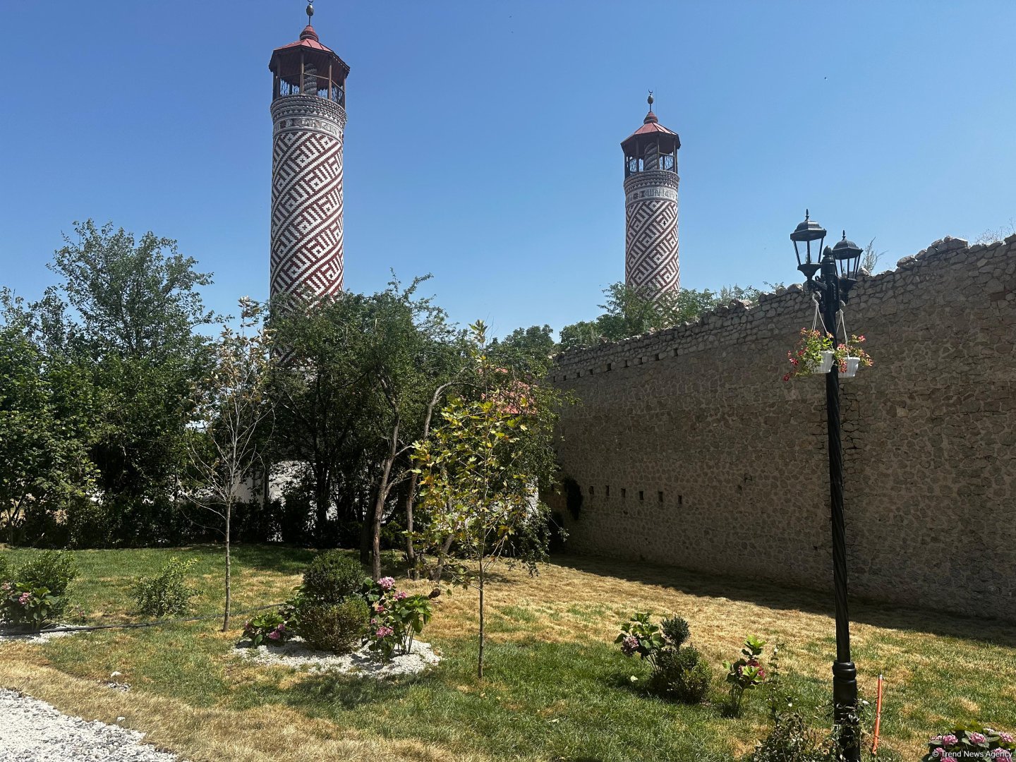 Отреставрированная мечеть Ашагы Говхар Ага в Шуше (ФОТО)