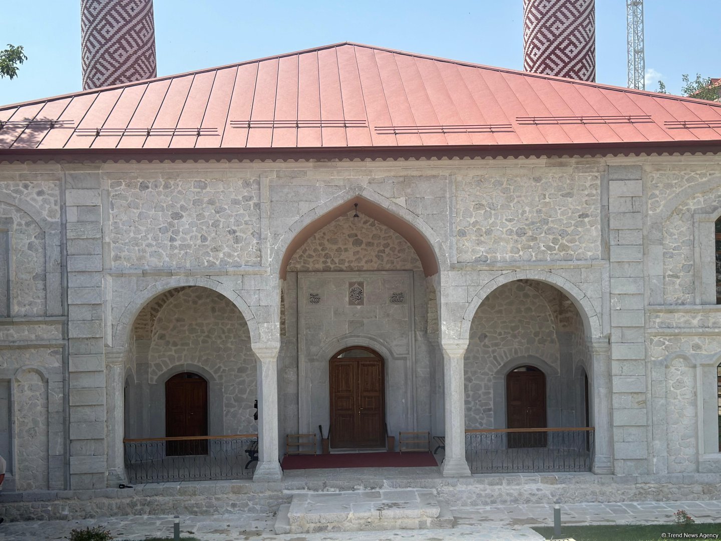 Отреставрированная мечеть Ашагы Говхар Ага в Шуше (ФОТО)