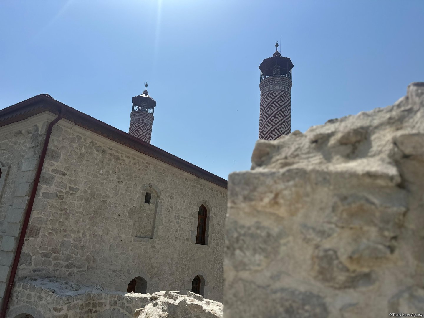 Отреставрированная мечеть Ашагы Говхар Ага в Шуше (ФОТО)