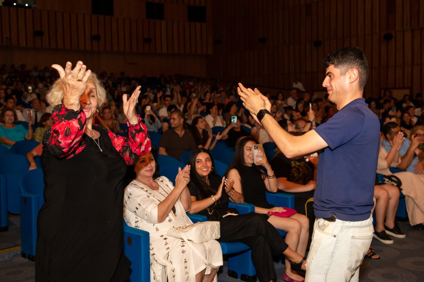 Душевный юбилей Арзу Рзаева! Джан Баку, дом родной, мы живем одной семьей…  (ФОТО)