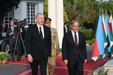 В Исламабаде состоялась церемония официальной встречи Президента Ильхама Алиева (ФОТО/ВИДЕО)