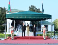 В Исламабаде состоялась церемония официальной встречи Президента Ильхама Алиева (ФОТО/ВИДЕО)