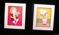 В Баку  открылась оригинальная экспозиция художницы из Грузии Барбары Асламази (ФОТО)