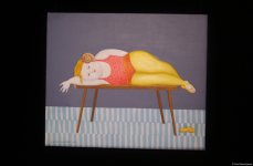 В Баку  открылась оригинальная экспозиция художницы из Грузии Барбары Асламази (ФОТО)