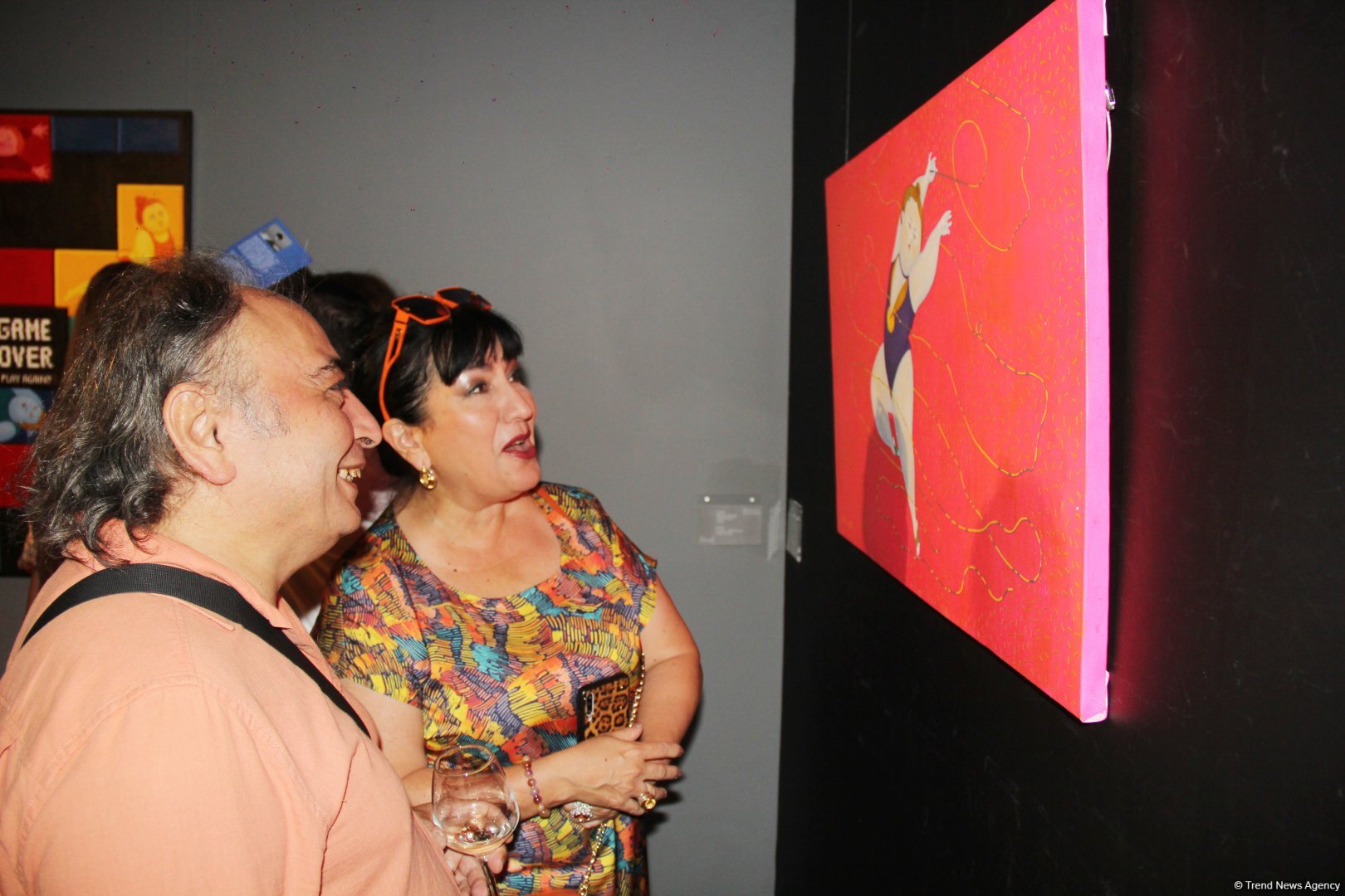 В Баку  открылась оригинальная экспозиция художницы из Грузии Барбары Асламази (ФОТО)