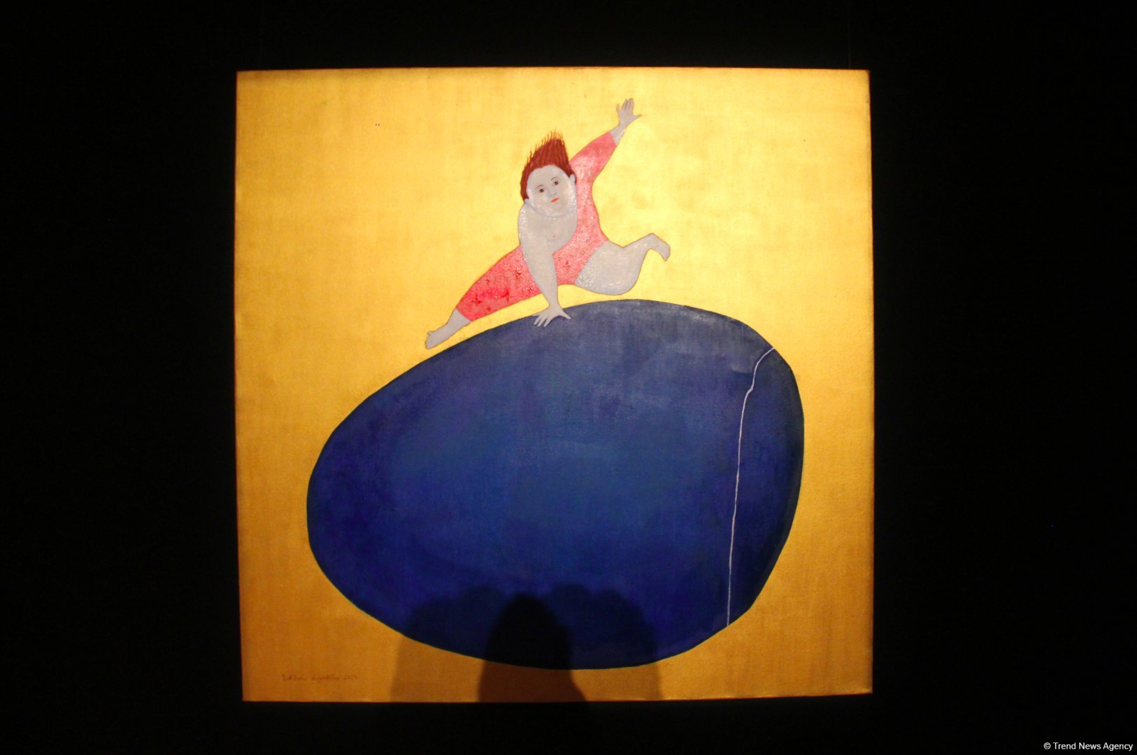 В Баку  открылась оригинальная экспозиция художницы из Грузии Барбары Асламази (ФОТО)