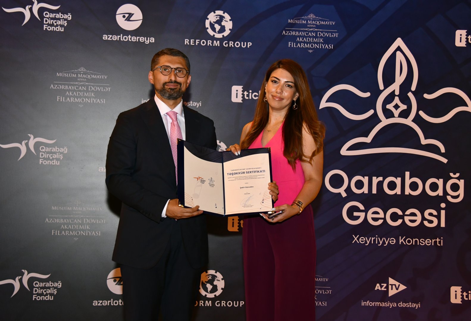 Энвер Садыгов и Эмиль Афрасияб выступили на благотворительном концерте "Карабахская ночь" (ФОТО)