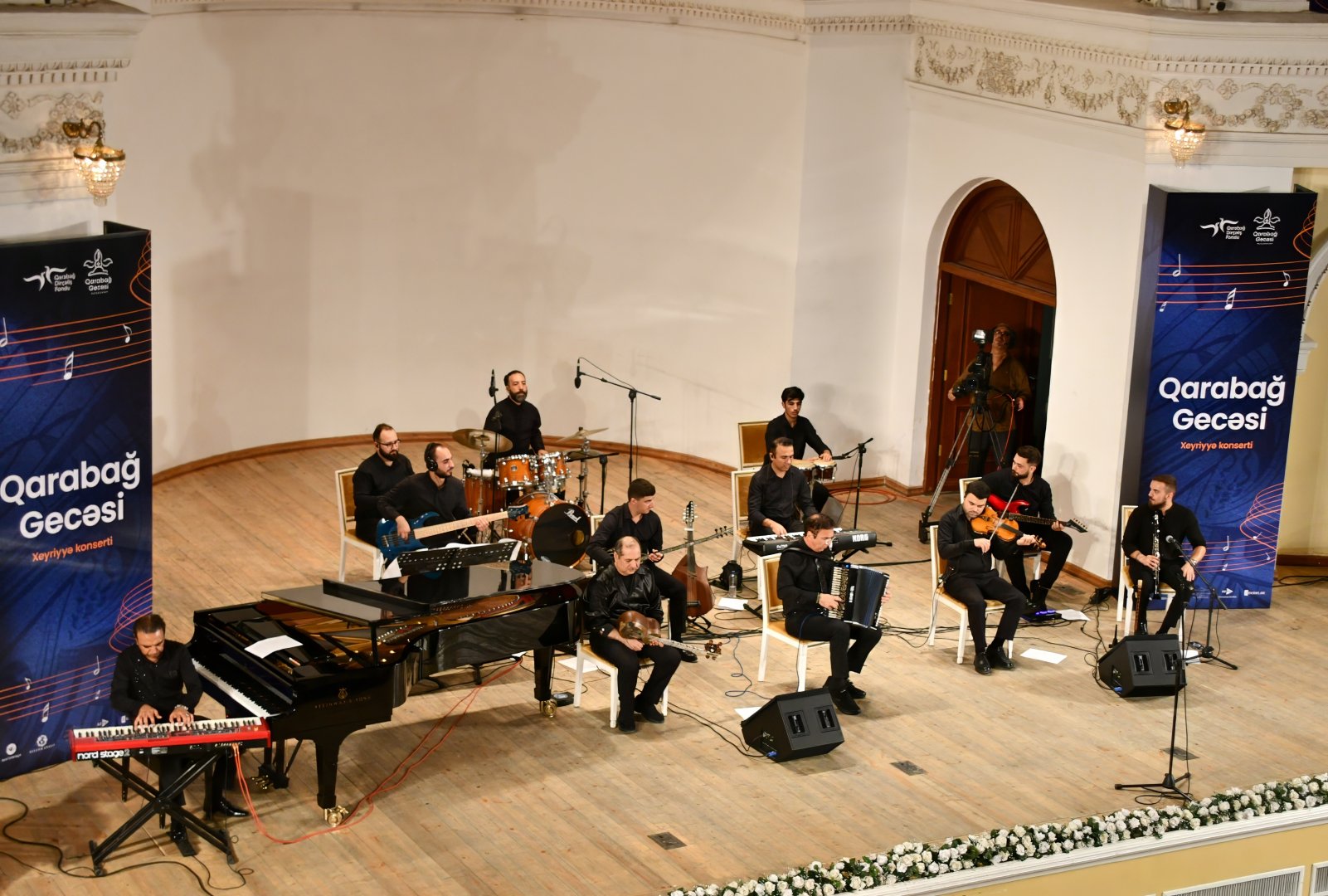 Энвер Садыгов и Эмиль Афрасияб выступили на благотворительном концерте "Карабахская ночь" (ФОТО)