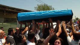 Останки пропавшего без вести 32 года шехида I Карабахской войны доставлены в Агдам (ФОТО)