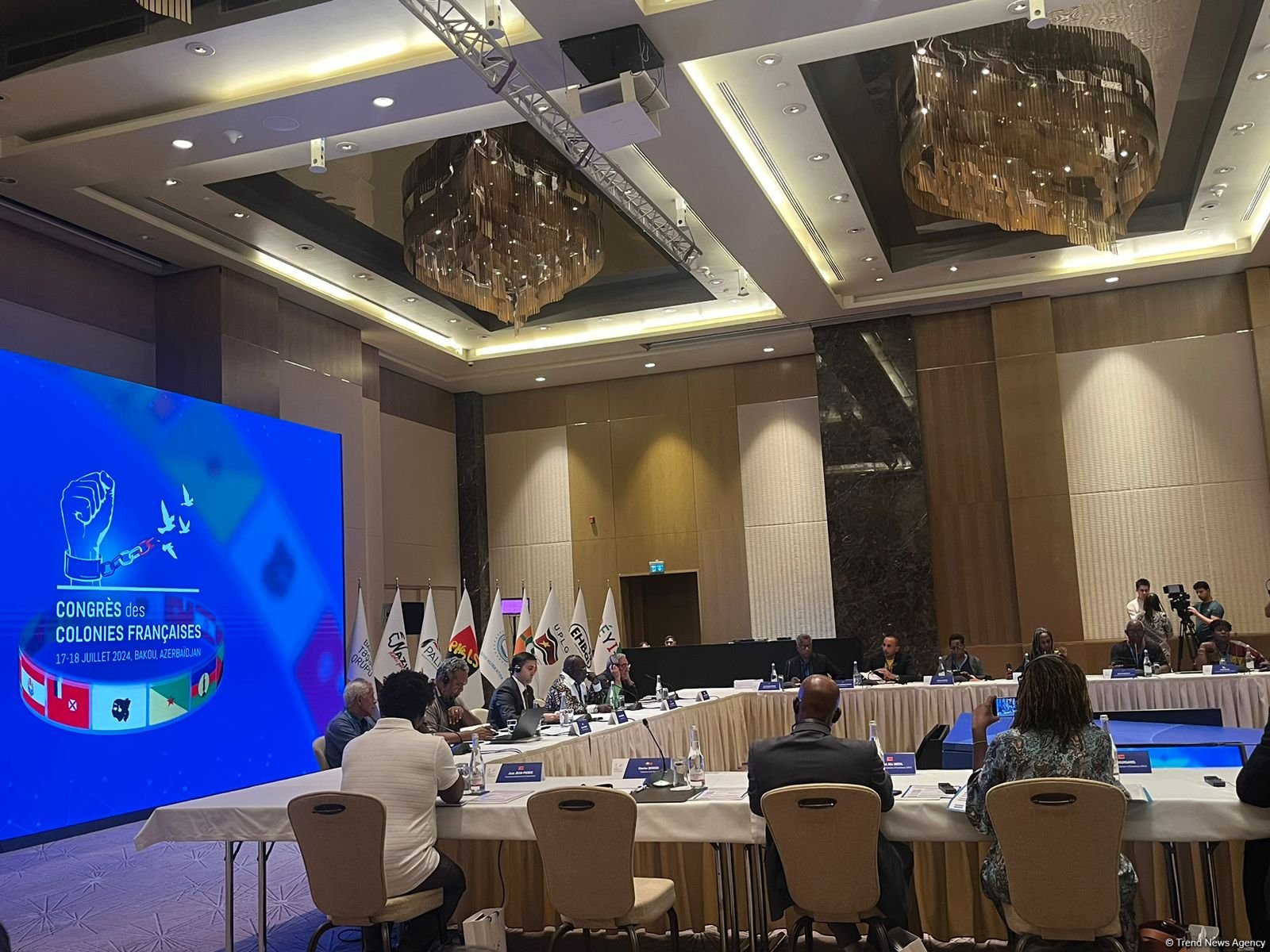 В Баку завершился первый день Съезда движений за независимость колонизированных Францией территорий (ФОТО)