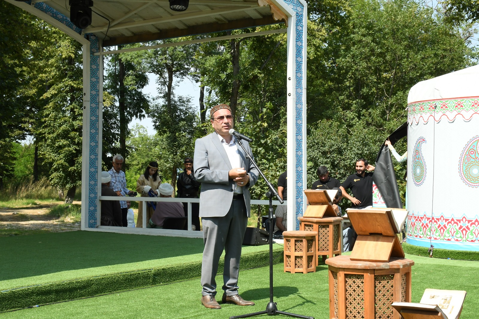 В рамках Дней поэзии Вагифа в Шуше представлена театральная композиция по произведениям Мухаммеда Физули (ФОТО)