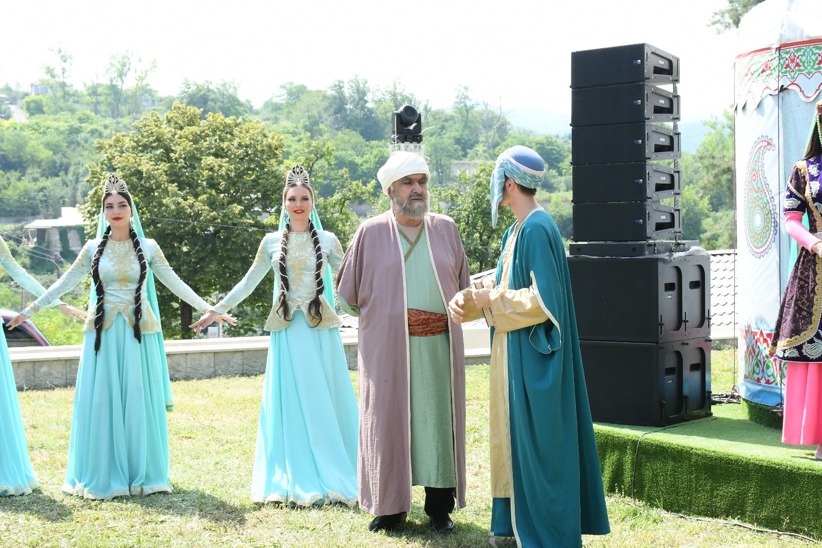 В рамках Дней поэзии Вагифа в Шуше представлена театральная композиция по произведениям Мухаммеда Физули (ФОТО)