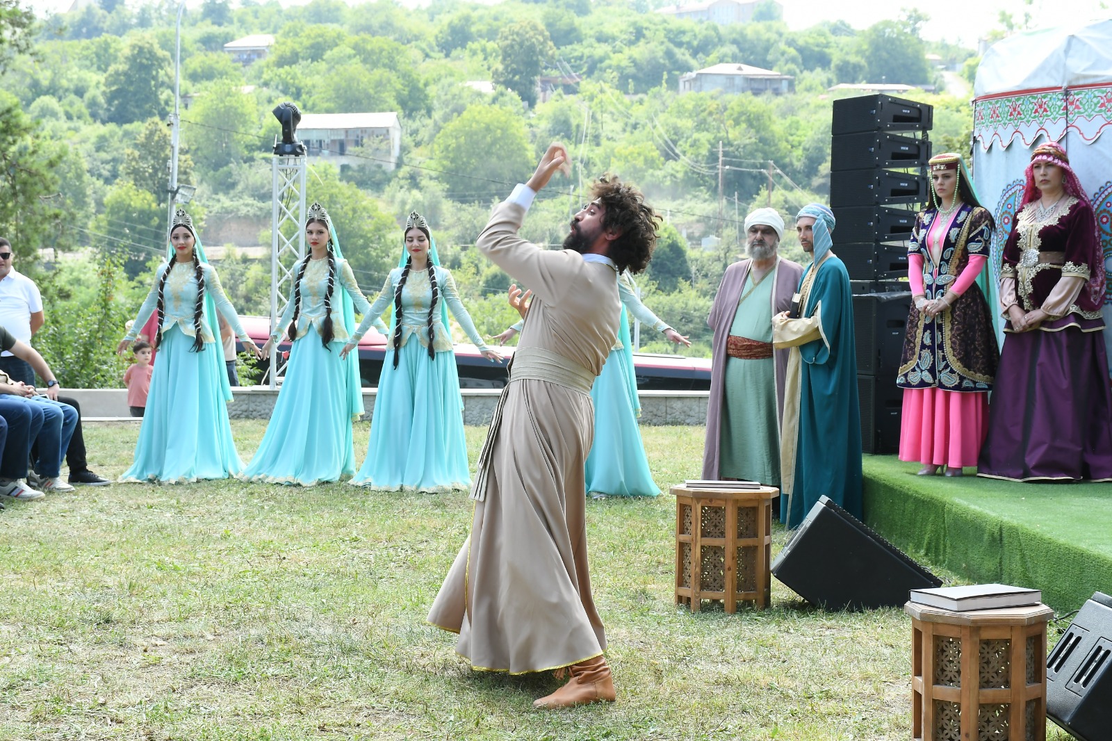 В рамках Дней поэзии Вагифа в Шуше представлена театральная композиция по произведениям Мухаммеда Физули (ФОТО)
