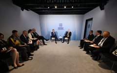 Президент Ильхам Алиев встретился в Оксфорде с Президентом Финляндии Александром Стуббом (ФОТО/ВИДЕО)