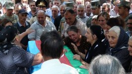 Прошла церемония захоронения останков шехида I Карабахской войны (ФОТО) (Обновлено)