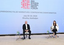 Президент Ильхам Алиев выступил на II Шушинском глобальном медиафоруме (ФОТО/ВИДЕО)