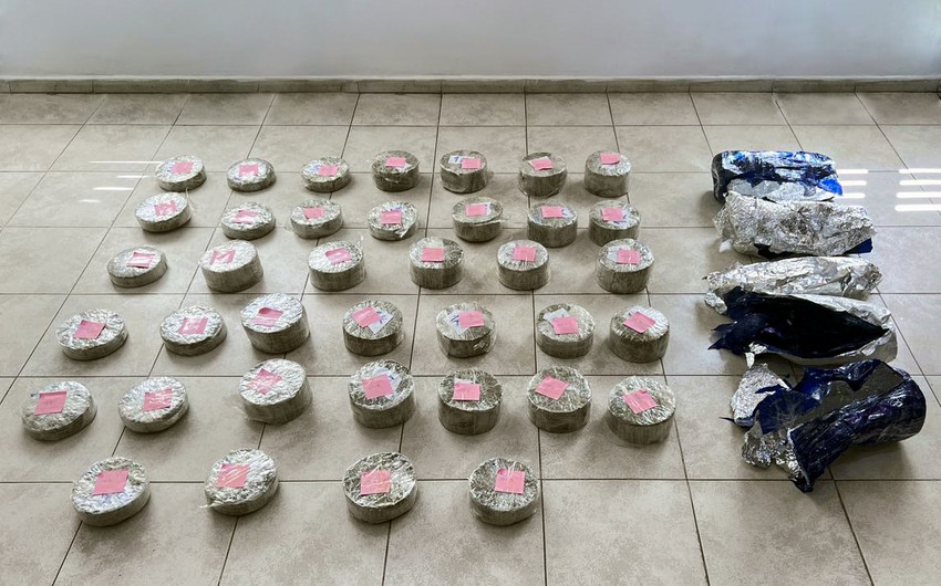 Предотвращена попытка перевозки крупной партии наркотиков из Ирана в Азербайджан