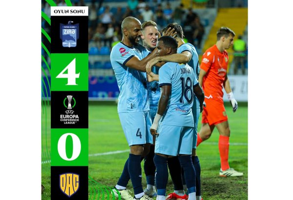 ФК "Зиря" разгромил ДАК 1904 в Лиге Конференций