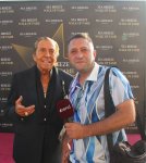 Мафиози из фильма "Крестный отец" заложил звезду в Sea Breeze Walk of Fame в Баку (ФОТО)