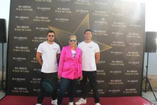 "Королева диско" 80-90-х СС Сatch заложила звезду в Sea Breeze Walk of Fame в Баку (ФОТО)