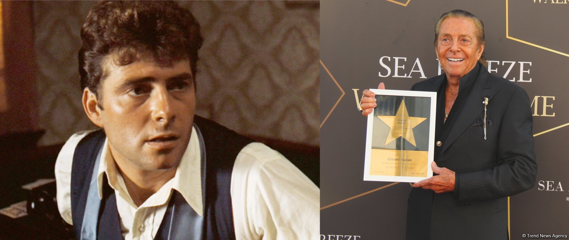 Мафиози из фильма "Крестный отец" заложил звезду в Sea Breeze Walk of Fame в Баку (ФОТО)