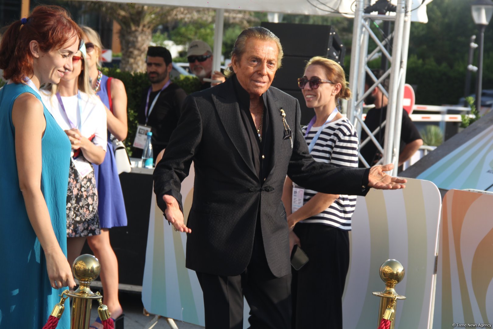 Мафиози из фильма "Крестный отец" заложил звезду в Sea Breeze Walk of Fame в Баку (ФОТО)