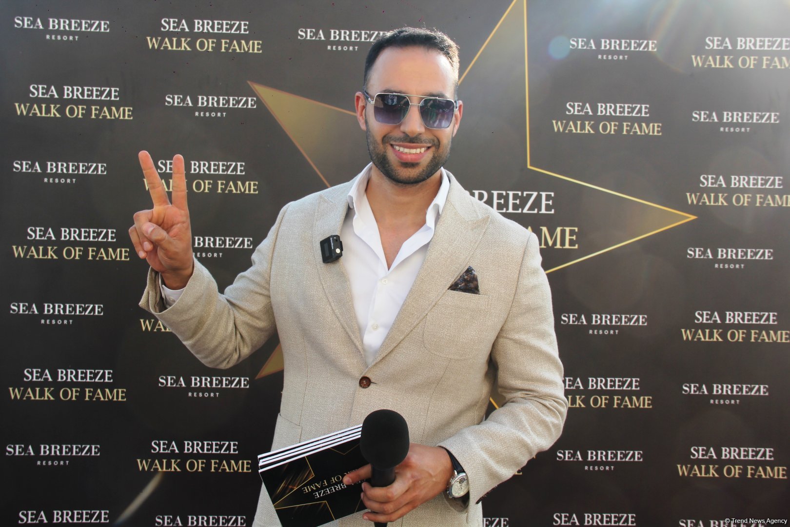 "Королева диско" 80-90-х СС Сatch заложила звезду в Sea Breeze Walk of Fame в Баку (ФОТО)