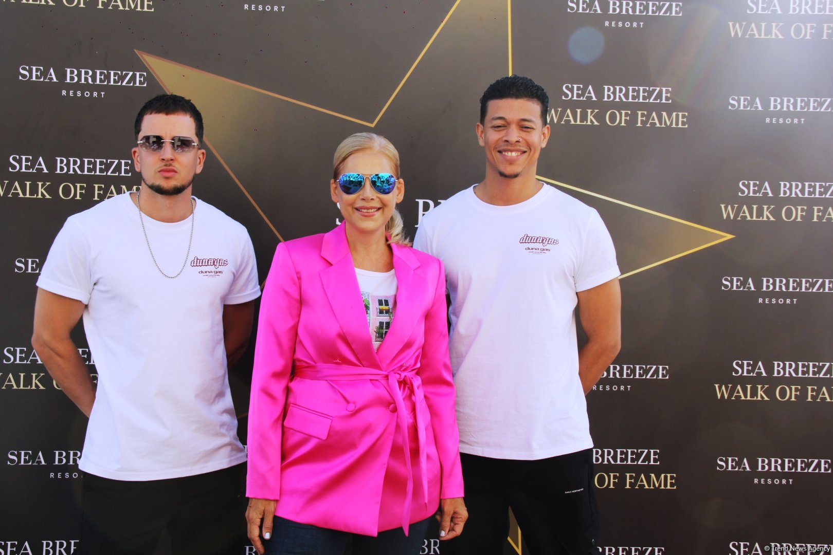 "Королева диско" 80-90-х СС Сatch заложила звезду в Sea Breeze Walk of Fame в Баку (ФОТО)