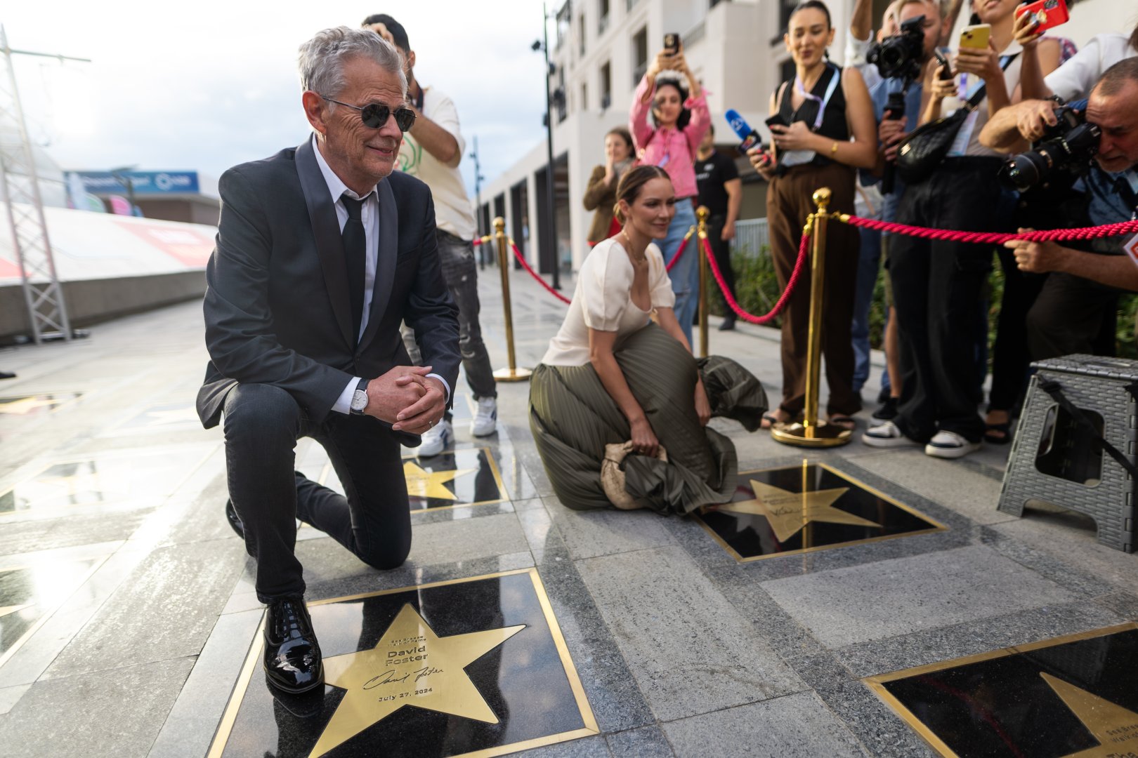 Обладатель 16-ти Grammy Дэвид Фостер и Кэтрин Макфи: Мы влюбились в красоту Баку! (ФОТО)