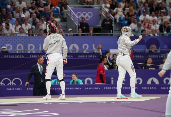 Париж-2024: Азербайджанская фехтовальщица Анна Башта вышла в 1/8 финала (ФОТО)