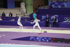 Париж-2024: Азербайджанская фехтовальщица Анна Башта вышла в 1/8 финала (ФОТО)