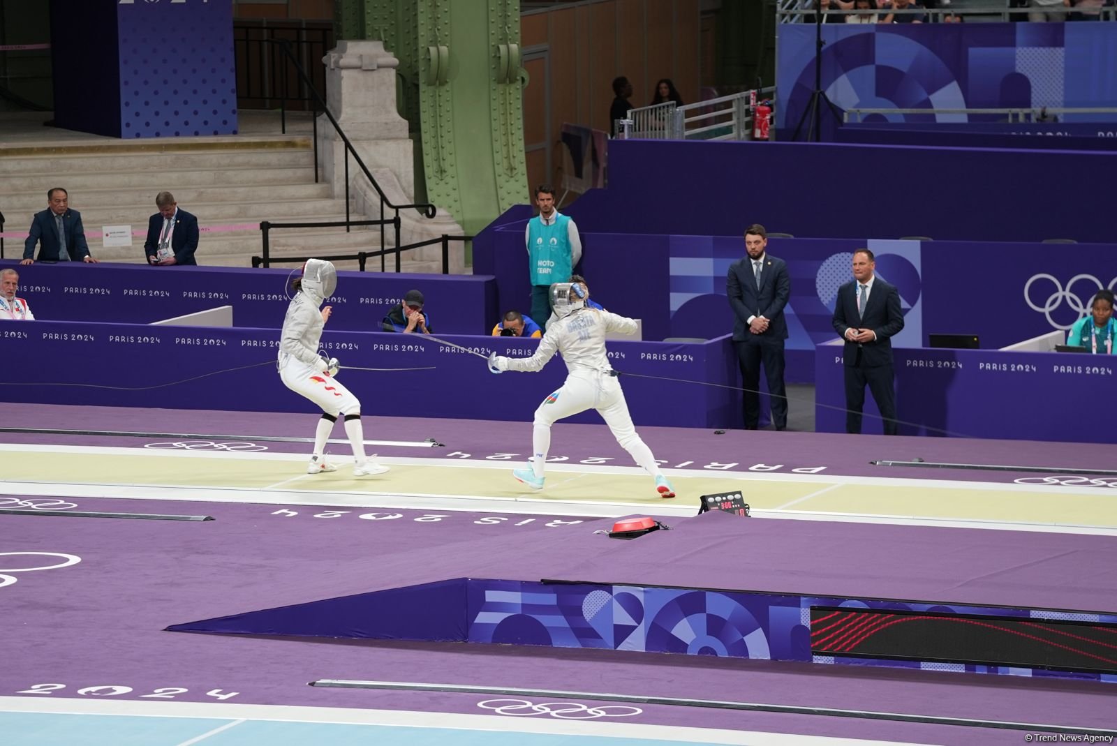 Париж-2024: Азербайджанская фехтовальщица Анна Башта вышла в 1/8 финала (ФОТО)