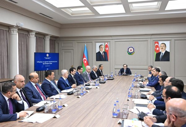 В Азербайджане состоялось заседание рабочей группы по мониторингу инфляции и цен