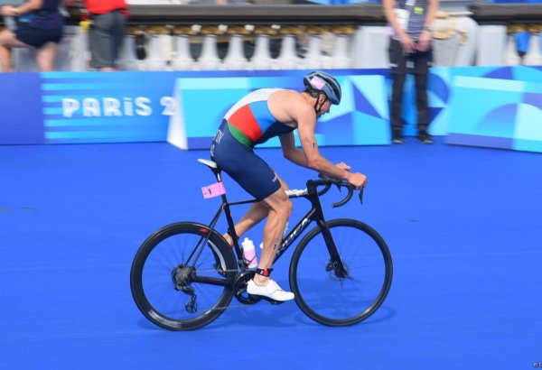 Азербайджанский триатлонец пришел к финишу 43-м (ФОТО)