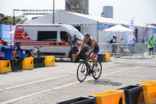 Азербайджанский триатлонец пришел к финишу 43-м (ФОТО)