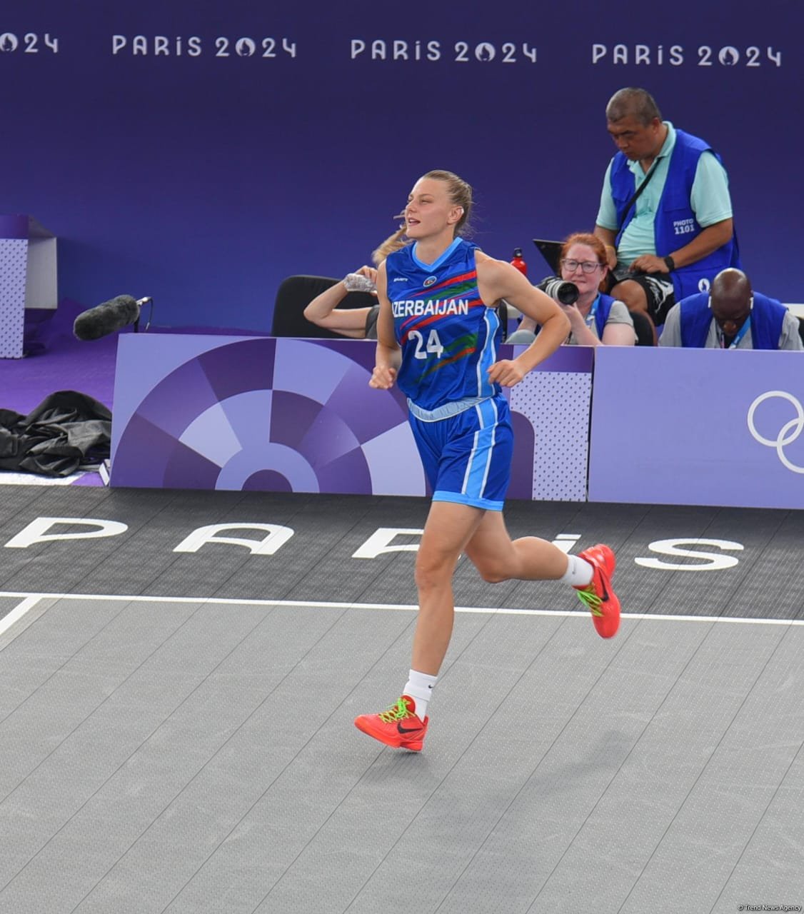 Париж-2024: Женская сборная Азербайджана по баскетболу 3х3 потерпела поражение